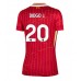 Maillot de foot Liverpool Diogo Jota #20 Domicile vêtements Femmes 2024-25 Manches Courtes